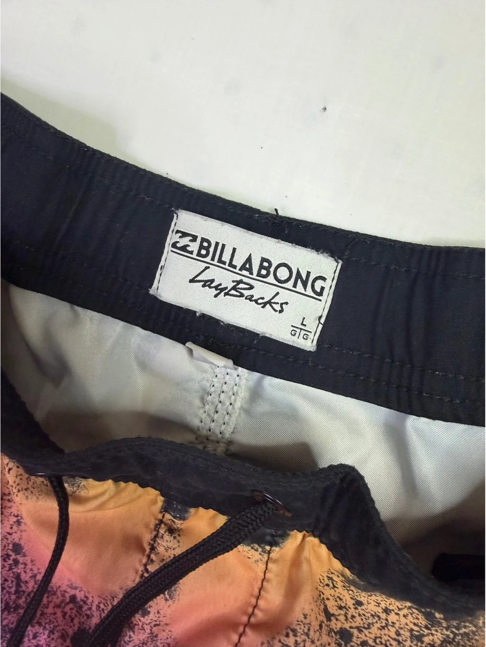 Billabong Sundays Layback Men’s Swim Trunks Skate Surf Beach Board Shorts Large